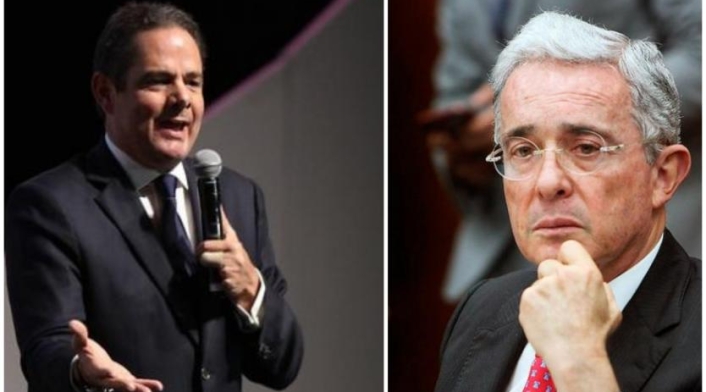 Germán Vargas Lleras y Álvaro Uribe Germán Vargas Lleras y Álvaro Uribe