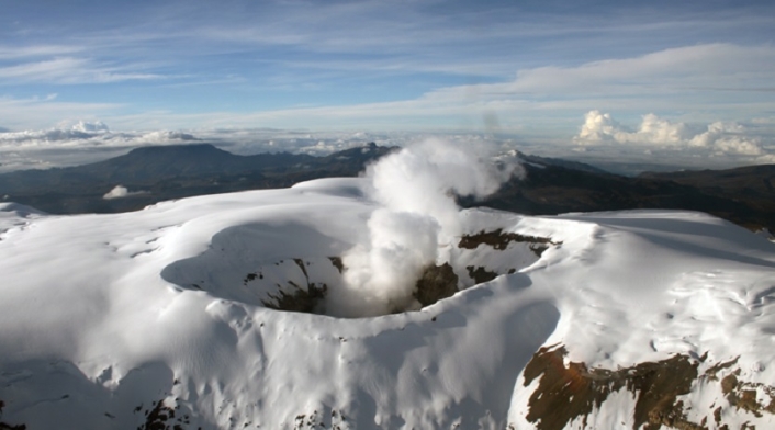 Volcán nevado del Ruiz