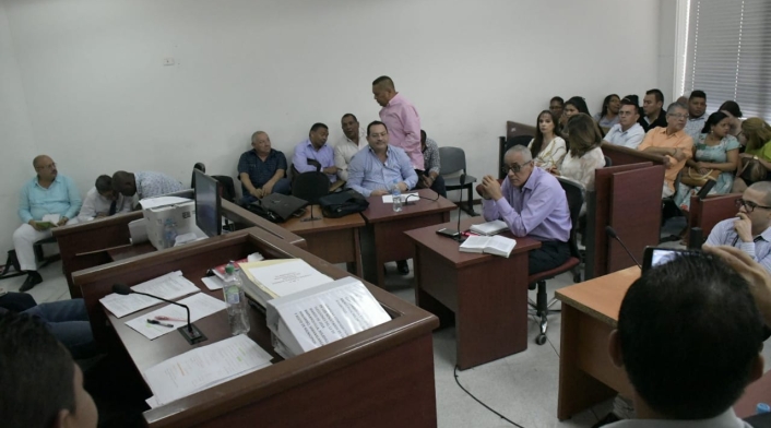 La audiencia se llevó a cabo en el Centro de Servicios Judiciales de Barranquilla.