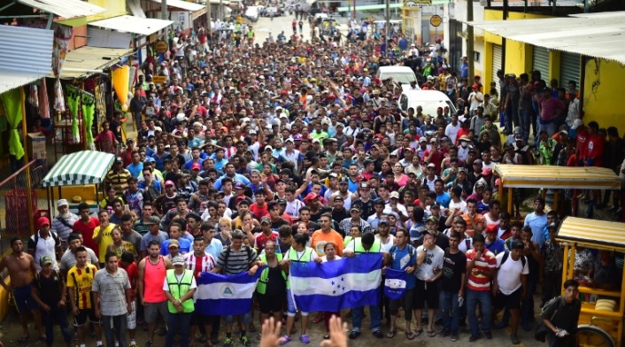 Caravana hondureños