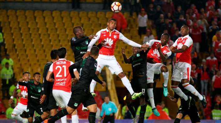 Santa Fe Vs Deportivo Cali tuvo el estreno del VAR en un estadio del fútbol colombiano