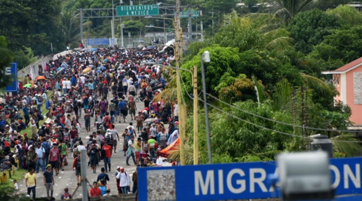 Caravana de migrantes hondureños hacia EE.UU.