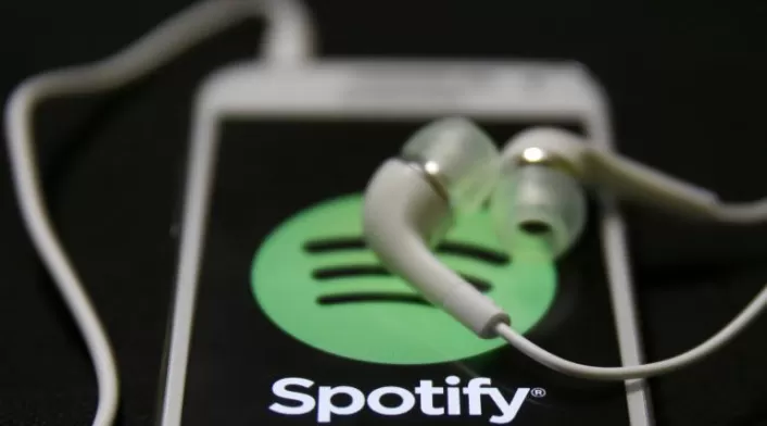Teléfono celular con la Spotify