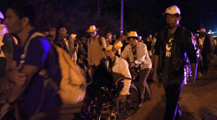 Caravana de migrantes hondureños hacia EE.UU.