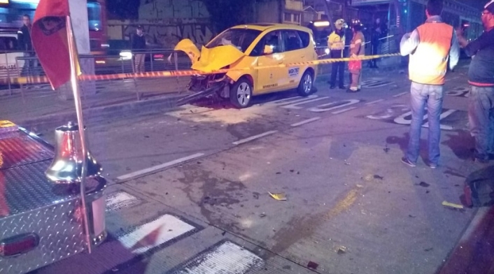 Accidente en Bogotá