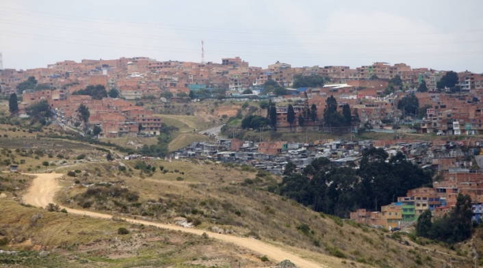 Urbanizaciones ilegales en Ciudad Bolívar