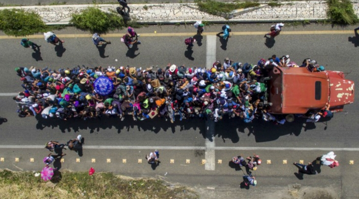 Caravana de migrantes hondureños hacia EE.UU.