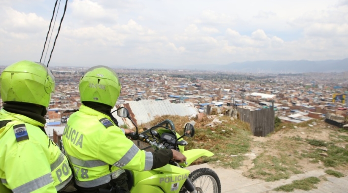 Imagen de referencia: Policía en Ciudad Bolívar