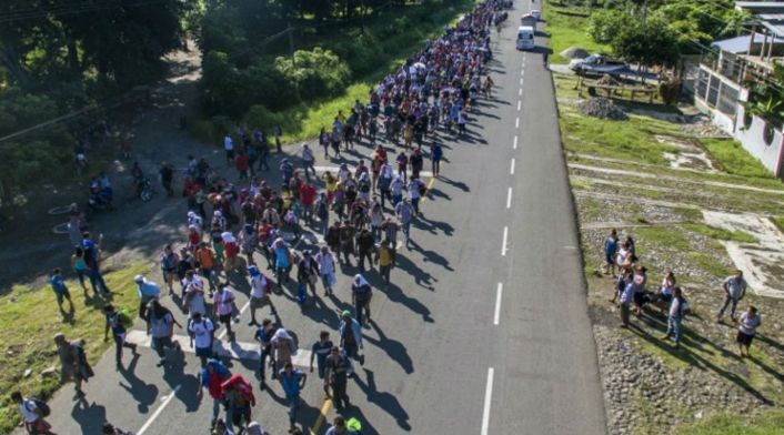 Caravana de migrantes hondureños hacia EE.UU.