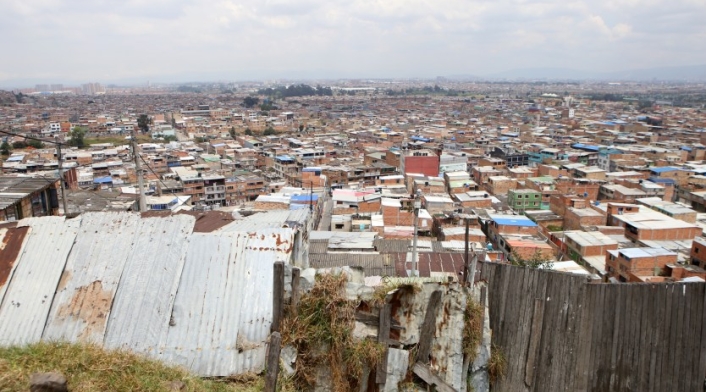 Urbanizaciones ilegales en Ciudad Bolívar