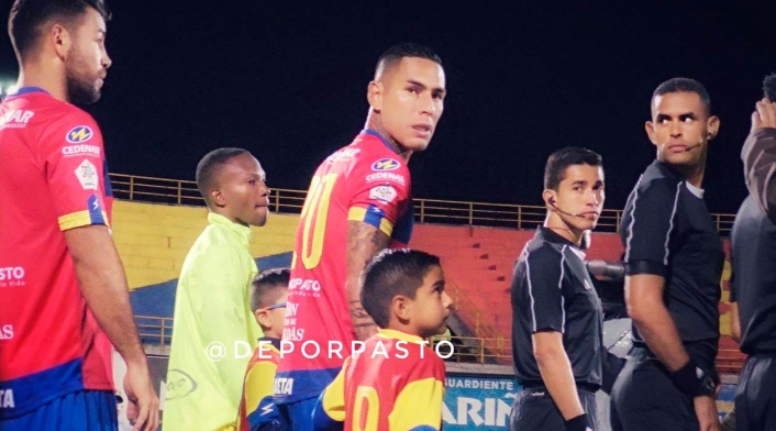 Gilberto 'Alcatraz' García, jugador que se encuentra cedido en el Deportivo Pasto