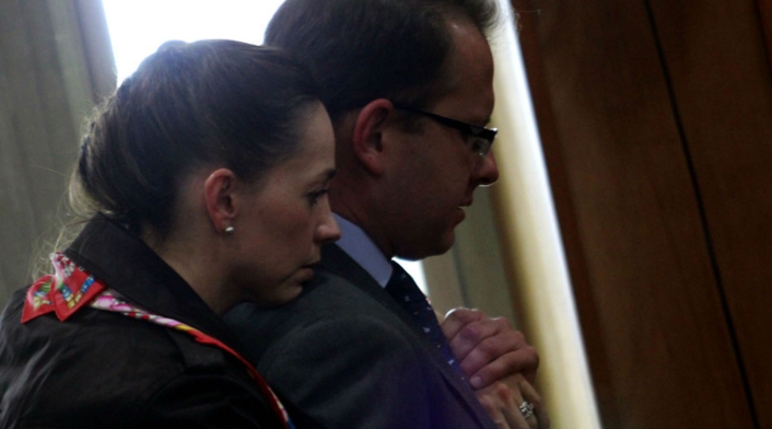 Catalina Serrano y Andrés Felipe Arias