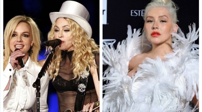 Britney Spears, Madonna y Christina Aguilera