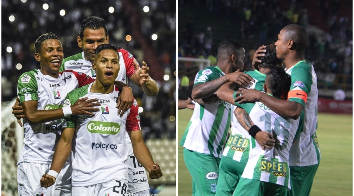 Once Caldas Vs. Atlético Nacional
