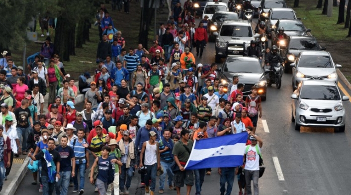 Caravana de hondureños a Estados Unidos