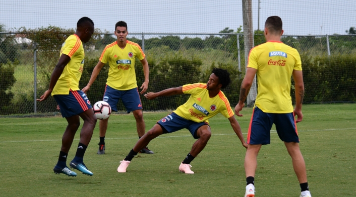 Selección Colombia en Tampa preparando el amistoso ante Estados Unidos