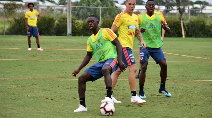 Selección Colombia en Tampa preparando el amistoso ante Estados Unidos