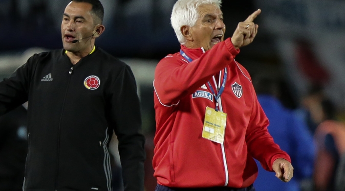 Julio Comesaña, técnico del Junior