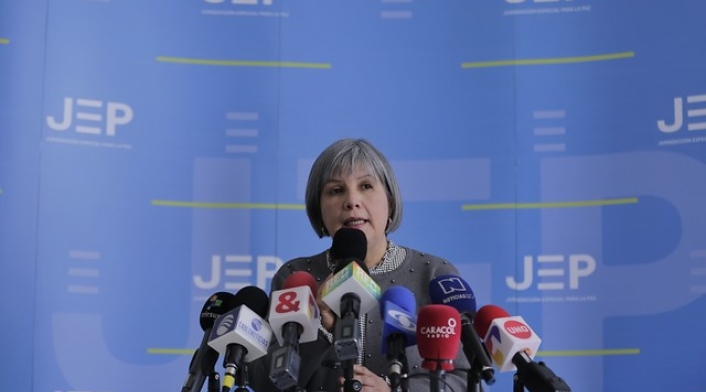 Patricia Linares, presidenta de la JEP