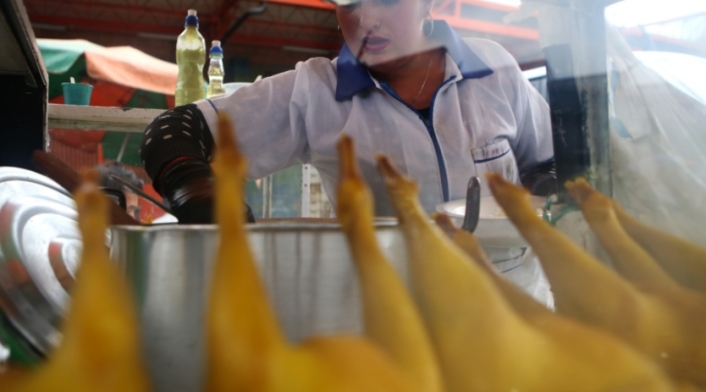 Comida en Corabastos