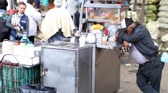 Comida en Corabastos