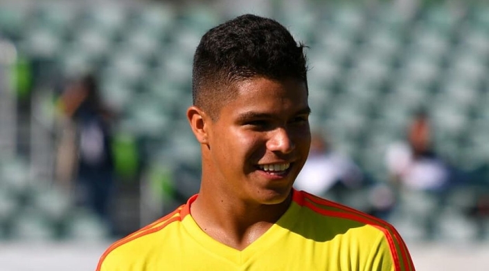 Juan Camilo 'Cucho' Hernández debutó haciendo doblete con la Selección Colombia frente a Costa Rica
