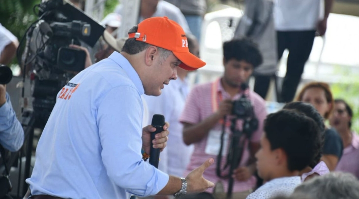 Presidente Duque en Malambo (Atlántico). Presidente Duque en Malambo (Atlántico).