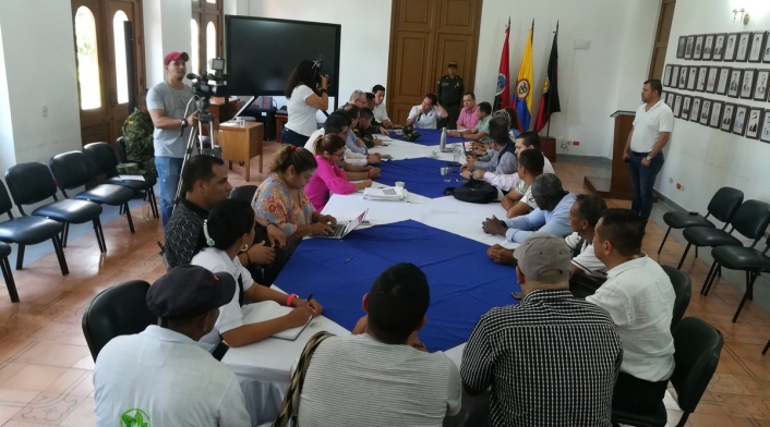 Reunión entre cocaleros y Autoridades en Norte de Santander buscando acercamientos con el Gobierno Nacional y reactivar la MIA Catatumbo