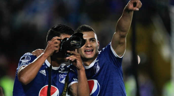 Jhon Duque, jugador de Millonarios Jhon Duque, jugador de Millonarios