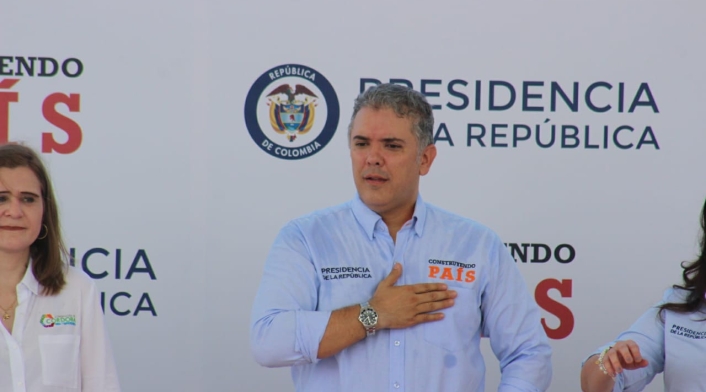 El presidente Iván Duque bajará el esquema de seguridad. El presidente Iván Duque bajará el esquema de seguridad.
