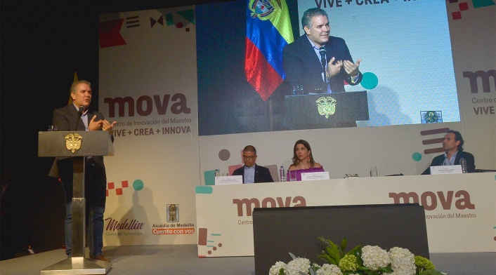 Presidente Duque inauguró Mova en Medellín