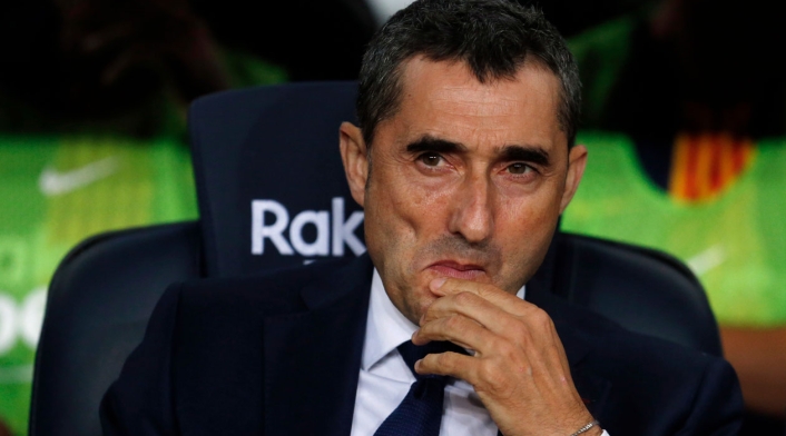 Ernesto Valverde, técnico del Barcelona