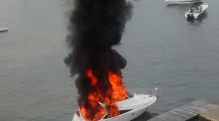 Explosión en un yate de Cartagena