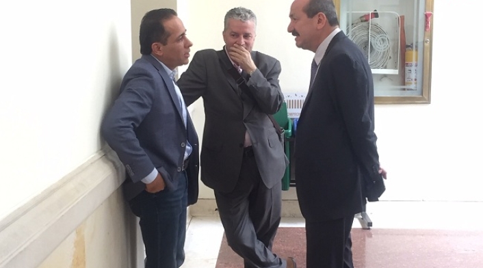 Senadores Alexander López y Roosevelt Rodríguez