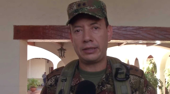 El general Luis Fernando Rojas.