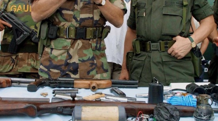 Los generales (r) Mario Montoya y Leonardo Gallego Castrillón, en su momento al frente de la Operación Orión