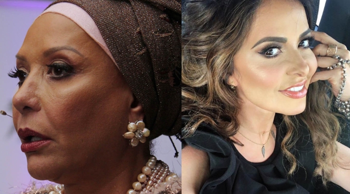 Piedad Córdoba y Gloria Trevi