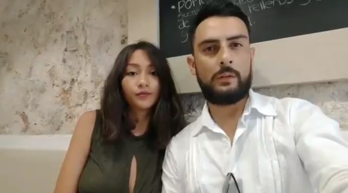 Gustavo Rugeles golpeó a su novia Gustavo Rugeles y su novia