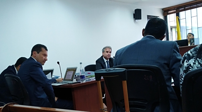 Ex superintendente de Industria y Comercio, Pablo Felipe Robledo asistió como testigo