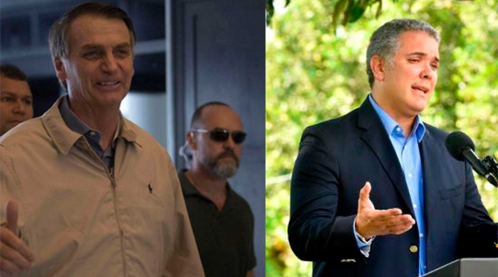 Duque y Bolsonaro no han hablando sobre intervenir Venezuela
