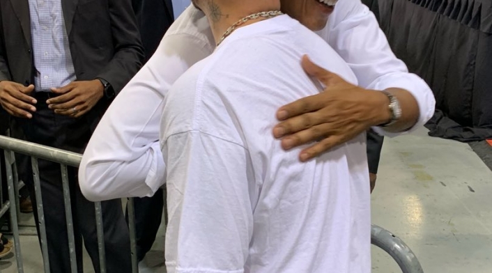 J Balvin y Barack Obama