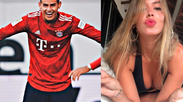 James Rodríguez y Shannon de Lima serían pareja