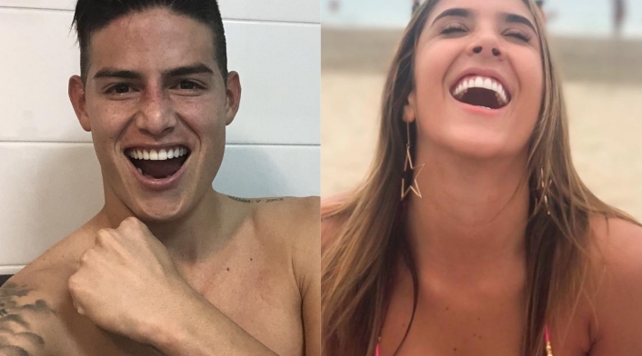Daniela Ospina habló sobre el nuevo equipo de James James Rodríguez y Daniela Ospina.