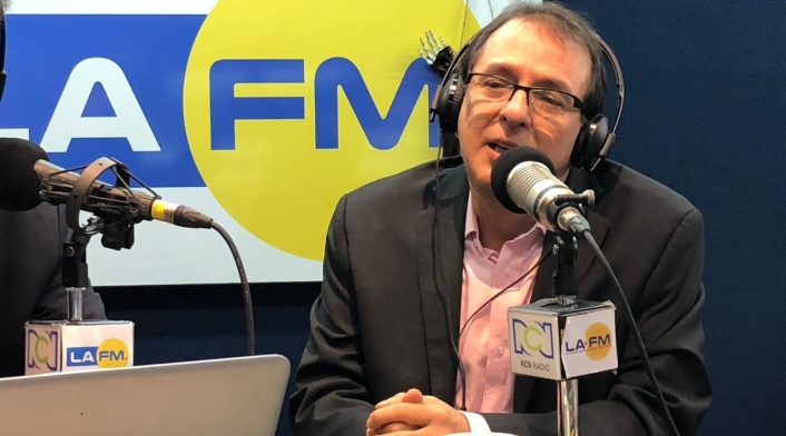 Jorge Rojas, precandidato a la Alcaldía de Bogotá, en La FM