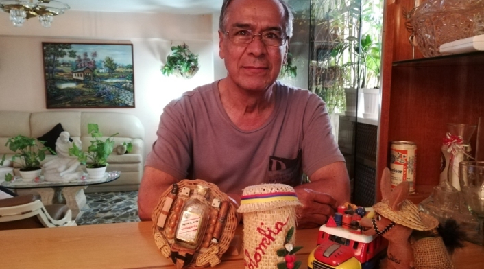 José Darío Ruiz, colombiano que emigró a Venezuela