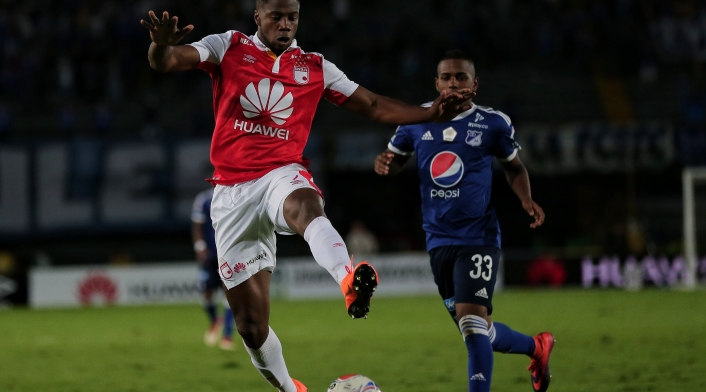 Leyvin Balanta sufrió una lesión muscular después del juego de Copa ate Once Caldas y estará 3 semanas fuera. Leyvin Balanta sufrió una lesión muscular después del juego de Copa ate Once Caldas y estará 3 semanas fuera.