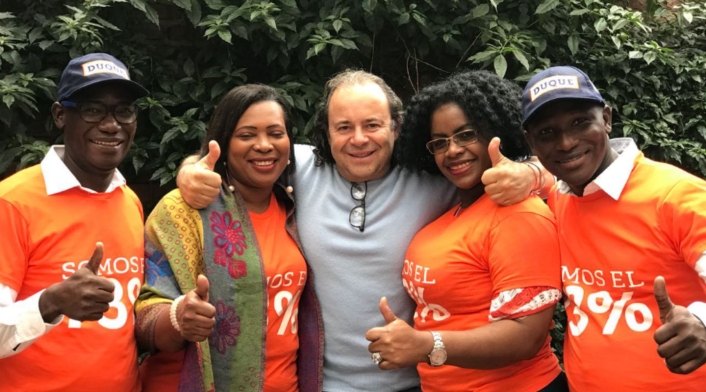 Luis Guillermo Echeverri, Luigi Echeverri, en campaña