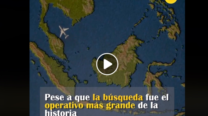 Imagen ilustrativa de la ruta del Malaysia Airlines