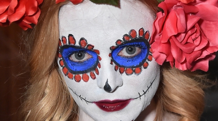 Maquillaje de los famosos en Halloween