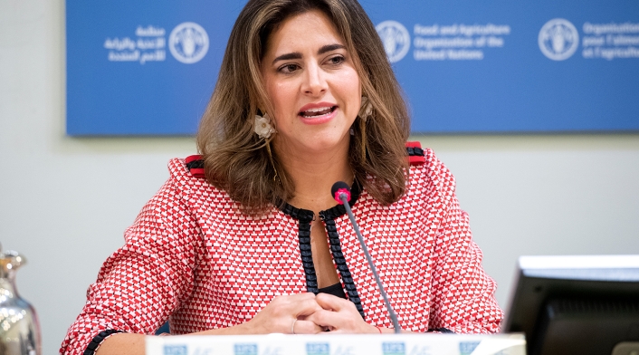 María Juliana Ruiz, primera dama de la Nación, en Roma (Italia)